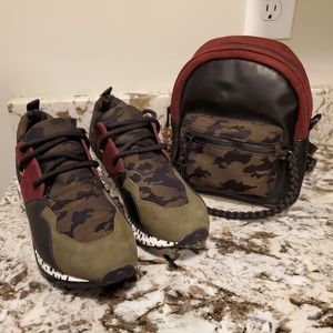 Steve madden Cliff sneakers w/ matching backpack